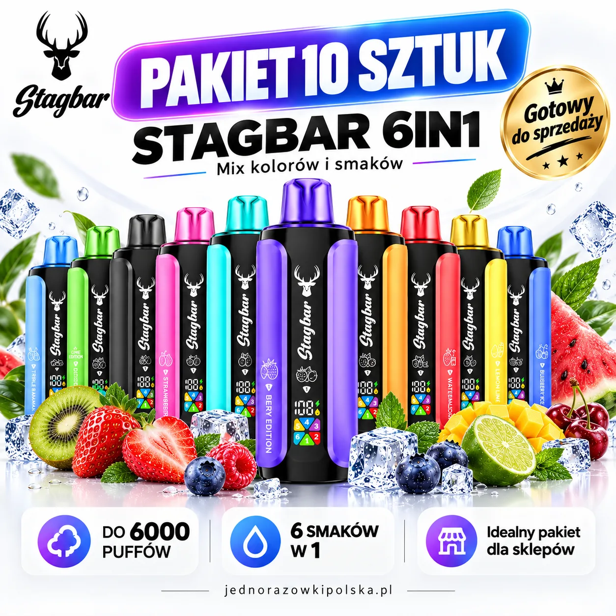 Zestaw StagBar 6in1 18000